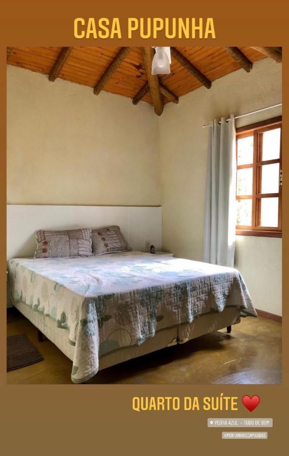 Sitio Dos Palmitos - Casa Pupunha Hotell Pedra Azul  Exteriör bild